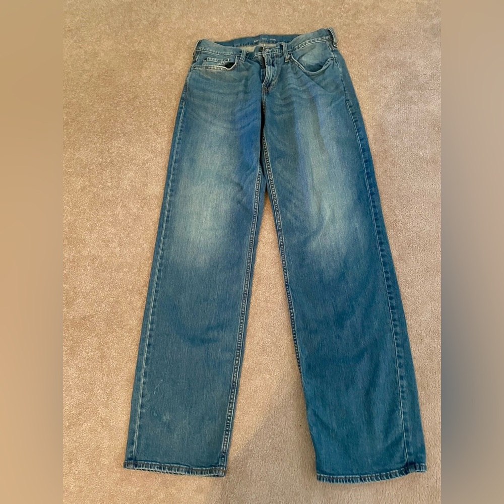 Men’s Old Navy TALL Blue Jeans – Loose Fit – Size 34x38 jeans 👖
